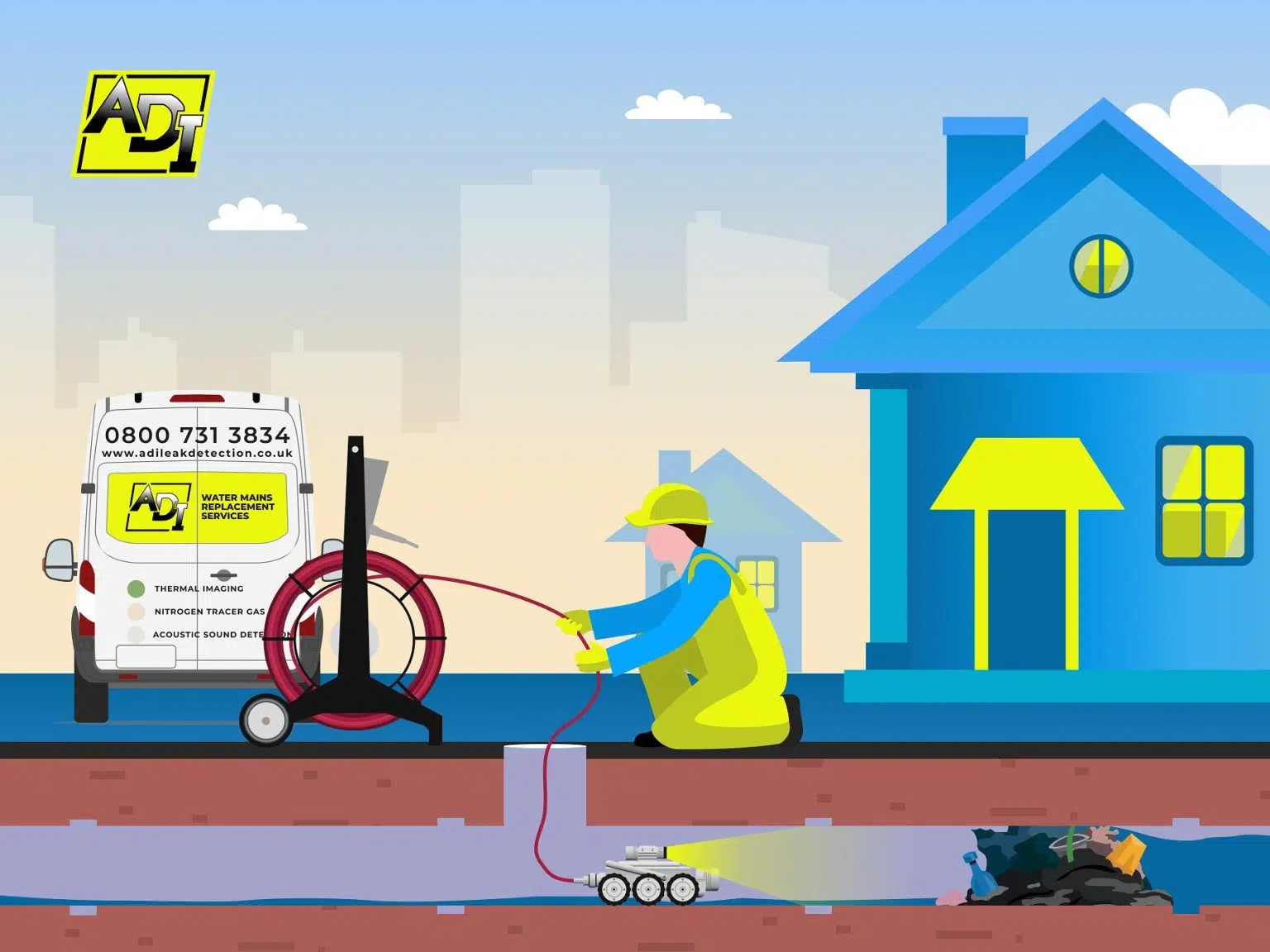 Drainage CCTV Surveys & Investigations Warwickshire